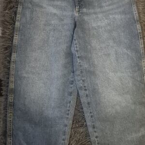 Free Assembly Mid Rise Classic Blue Denim Jeans Size 6